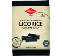 Halva Soft Eating Licorice in a Bag 200 g (Pack of 12)