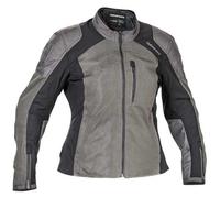 HALVARSSONS ARVIKA GREY SUMMER MESH VENTILATED A MOTORCYCLE LADIES JACKET