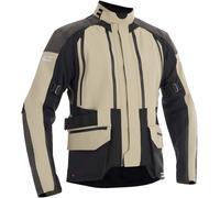 Halvarssons Dalen waterproof Motorcycle Textile Jacket, Khaki/Black, size 56