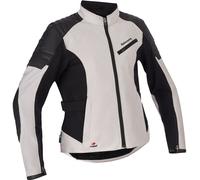 Halvarssons Damen Motorrad Jacke Textile Jacket Solberg Woman Light Grey/Black 7