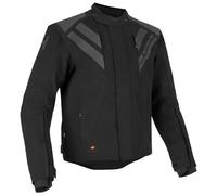 Halvarssons H80 Black Motorcycle Jacket Dual Waterproof Layers 4 Way Stretch