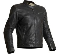Halvarssons Idre Motorcycle Leather Jacket, black, size 62