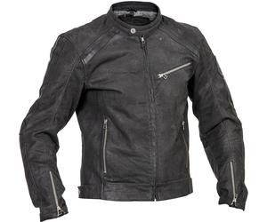 Halvarssons Sandtorp Motorcycle Leather Jacket, black, size 52