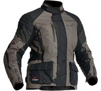 Halvarssons Wien waterproof Ladies Motorcycle Textile Jacket, black-grey, size 42 for Women