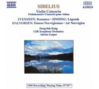 Halvorsen - Scandinavian Violin Concertos (Leaper, Csr So)