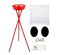 Halween Candy Dish Stand - Halloween Candy Bowl Stand | Ghost Makeup or Treatment Holder with LED Light | Spectral Coupling Ghost Treat, Festive Autumn Garden Decor