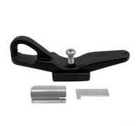 Halyard Cleat Ideal For Sailboats, Features A Robust Design Using Injection Molded Nylon And Stainless Steel