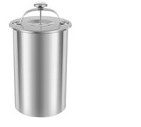 Ham Press Maker 1 Pc Meat Press Cooker 304 Stainless Steel Ham Maker Multi-Functional Round Shape Homemade Deli Marker Machine