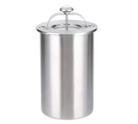 Ham Press Maker 304 Stainless Steel Ham Maker Meat Press Cooker Large Capacity Round Shape Deli Mold with Thermometer