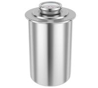 Ham Press Maker Stainless Steel Meat Press Cooker Large Capacity Ham Maker Round Shape Deli Mold with Thermometer for Home Kitchen