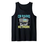 Ham Radio CB Radio System for Communication Technician Tank Top