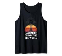 Ham Radio Connecting The World Operator Hobby Tank Top
