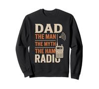 Ham Radio Dad Amateur Radio Operator Papa Daddy Fathers Day Sweatshirt