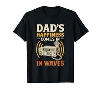 Ham Radio Dad Amateur Radio Operator Papa Daddy Fathers Day T-Shirt