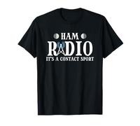 Ham Radio It's A Contact Sport, Funny Amateur Radio Hobbyist T-Shirt