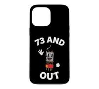 Ham Radio Operator 73 And Out Amateur Radio Vacuum Tube Case for iPhone 13 Pro Max