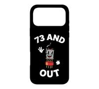 Ham Radio Operator 73 And Out Amateur Radio Vacuum Tube Case for iPhone 17 Pro Max