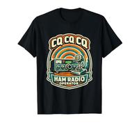 Ham Radio Operator Amateur Radio Ham Gift Dad Value Graphic T-Shirt, Men, Black, XL
