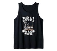 Ham Radio Operator Antenna Signal Hobby Setup Tank Top