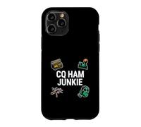Ham Radio Operator CQ Ham Junkie Amateur Broadcaster Case for iPhone 11 Pro