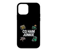 Ham Radio Operator CQ Ham Junkie Amateur Broadcaster Case for iPhone 12 mini