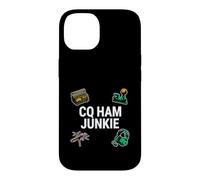 Ham Radio Operator CQ Ham Junkie Amateur Broadcaster Case for iPhone 14