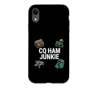 Ham Radio Operator CQ Ham Junkie Amateur Broadcaster Case for iPhone XR