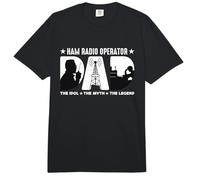 Ham Radio Operator Dad The Amateur Radio Ham Radio Operator Comfort Colors Adult Heavyweight T-Shirt