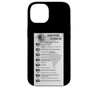 Ham Radio Q Codes Reference Chart Case for iPhone 14