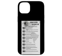 Ham Radio Q Codes Reference Chart Case for iPhone 14 Plus