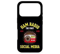 Ham Radio The First Social Media - Ham Radio Case for iPhone 17 Pro