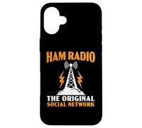 Ham Radio The Original Social Network Operator Ham Radio Case for iPhone 16 Plus