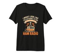 Ham Radio Transceiver Thinking About Radio Gear Premium T-Shirt