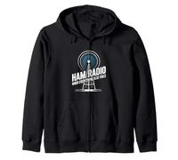 Ham Radio When Everything Else Fails Signal Zip Hoodie