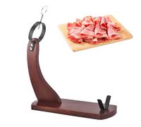 Ham Stand Holder - Wooden Ham Rack for Slicing Spanish Hams - Stable and Kitchen Stand, Non-Slip Ham Stand for Home and Restaurant Ham Carving