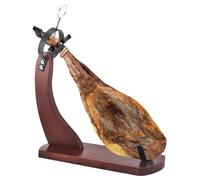 Ham Stand Holder - Wooden Rack | Spanish Holder, Serrano Slicer, Kitchen Carving Stand with Non-Slip Base, Heavy Duty Jamonero Holders, Stable Ham Cutter Support for Restaurant Home