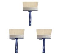 HAM Trade 5.5" M/PURP Block Brush, Blue (Pack of 3)
