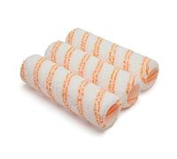Hamilton Roller Sleeves 9" Medium Pile - 3-Pack - White/Orange