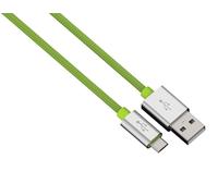 Hama 0,5m Micro USB Cable Aluminium Nylon Charging Data Sync Phone Tablet Satnav
