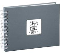 Hama 00002111 Photo Album with 50 White Pages 25 Sheets, with Cut-Out for Inser