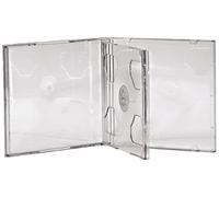 Hama - 00044752 - Double Cd Jewel Cases, 5 Pack, Transparent