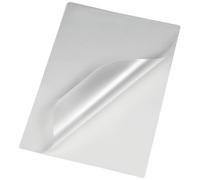 Hama Laminating Pouches DIN A4, 80 Micron, Pack of 25 (Hot Laminating Film, for Hot Laminators, Hot Laminating, Writeable, Wipe-Clean, Laminating Film 80 Micron), Transparent
