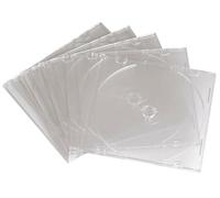 Hama - 00051165 - Slim Cd Jewel Cases, 25 Pack, Transparent