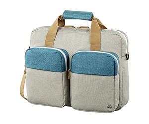Hama 00101574 15.6-Inch "Florence" Notebook Sleeve - Grey/Petrol