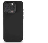 Hama Case for iPhone 16 Pro (Mobile Phone Case, Shockproof, Scratch-Resistant, Elegant Protective Case for Back, Soft, Slim, Soft Surface, Wireless Charging Compatible) Black