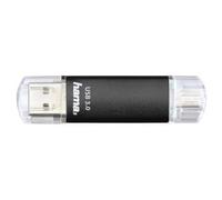Hama 00124001 USB flash drive 128 GB USB Type-A / Micro-USB 3.2 Gen 1 (3.1 Gen 1) Black