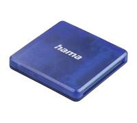 Hama Multi-Card Reader USB-2.0, SD/microSD/CF, Blue