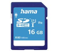 Hama 00124134 memory card 16 GB SDHC UHS-I Class 10