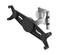 Hama Wall Mount for Tablet from 7 to 11 Inches (Adjustable Arm and Tilt, with Cable Cover, Ideal for iPad, Samsung Tab and More) Aluminium