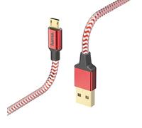 Hama 00178288 Red 1.5 m USB A Male Micro USB B Male USB Cable - USB Cable (1.5 m, USB A, USB B, male/male Cable, 2.0, Red)